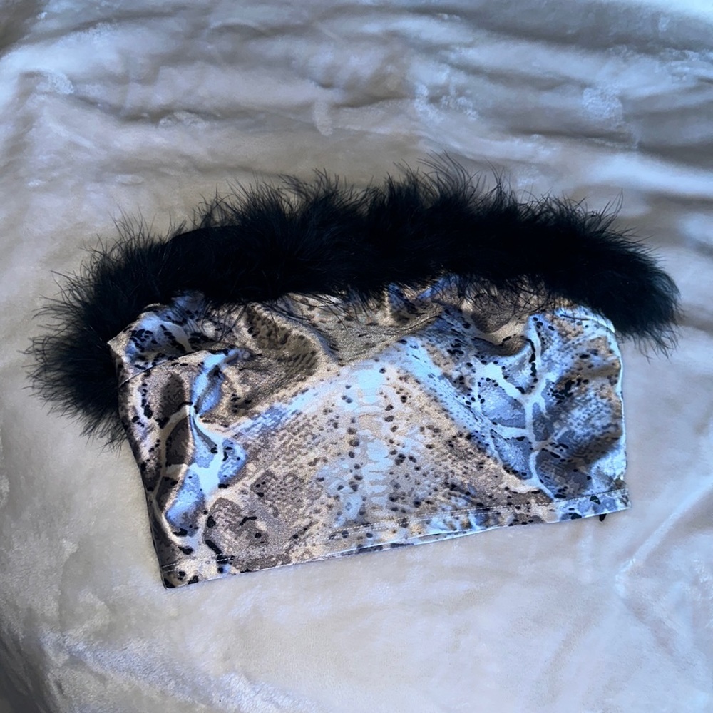 Snakeskin Top